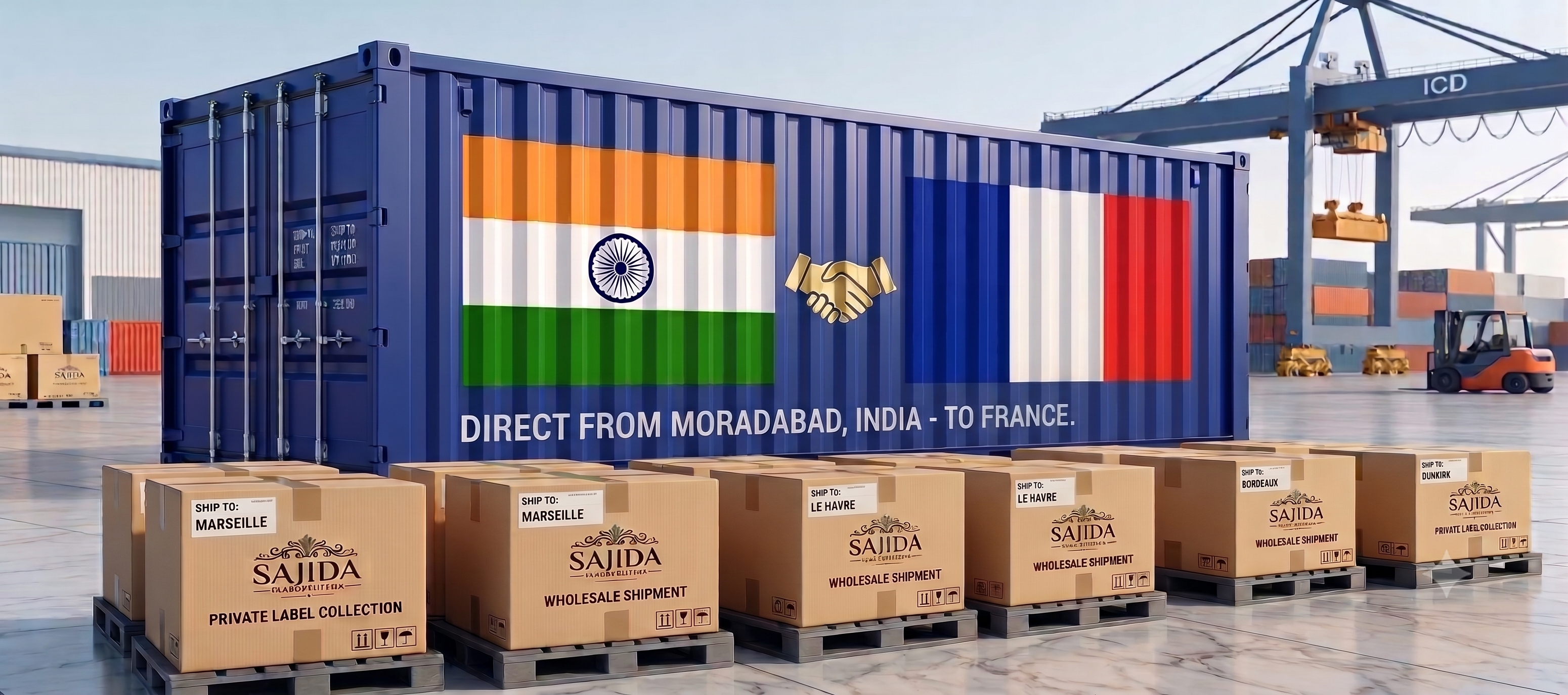 Moradabad Luxury Sourcing for France Distributors