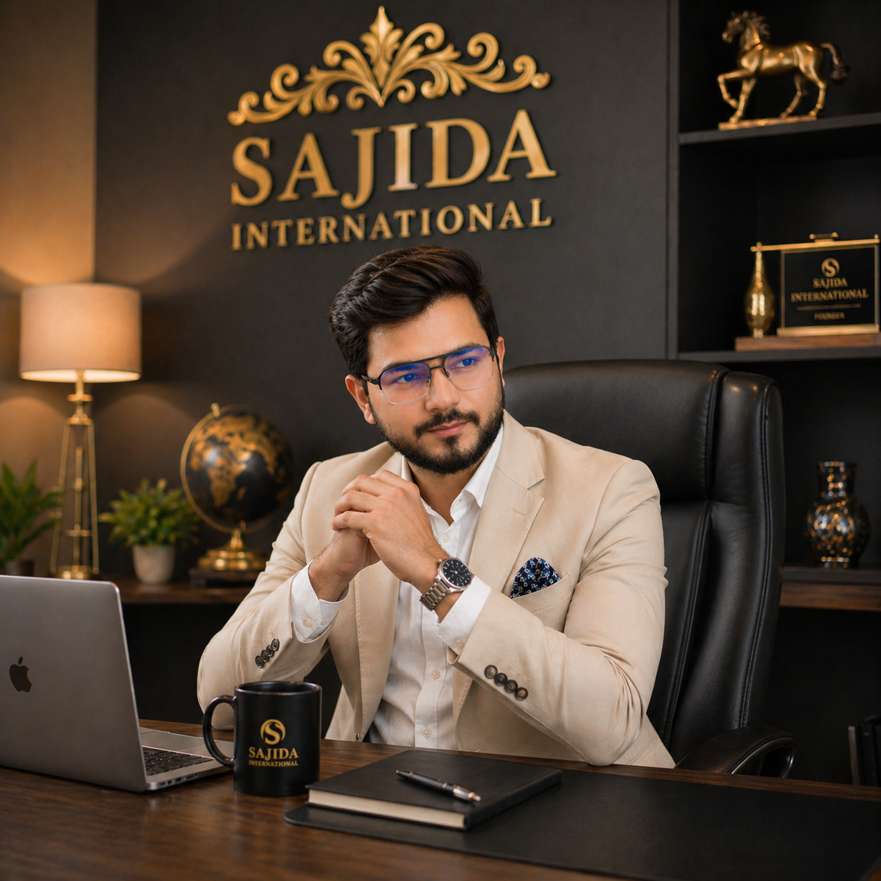 Mohammad Faizan - Founder of Sajida International