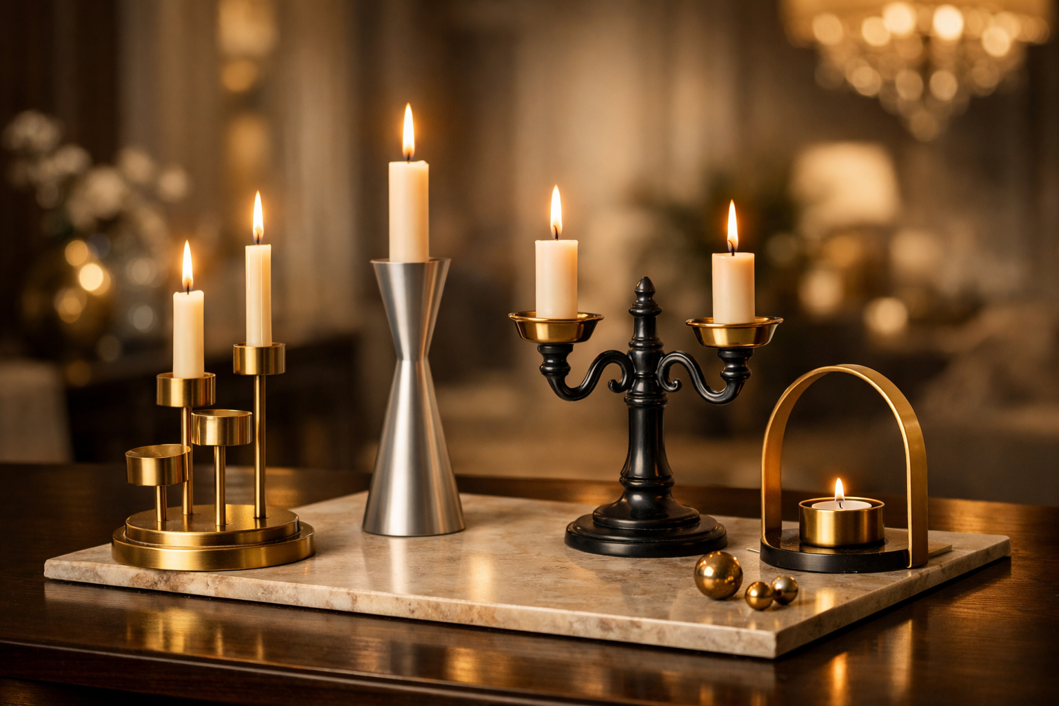 Candle holder collection